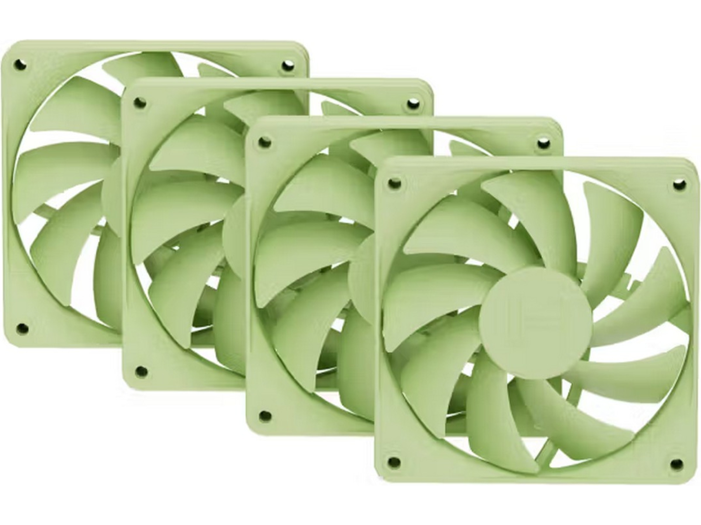 HYTE FA12 Ventilator 4pk (grøn) Blæsere