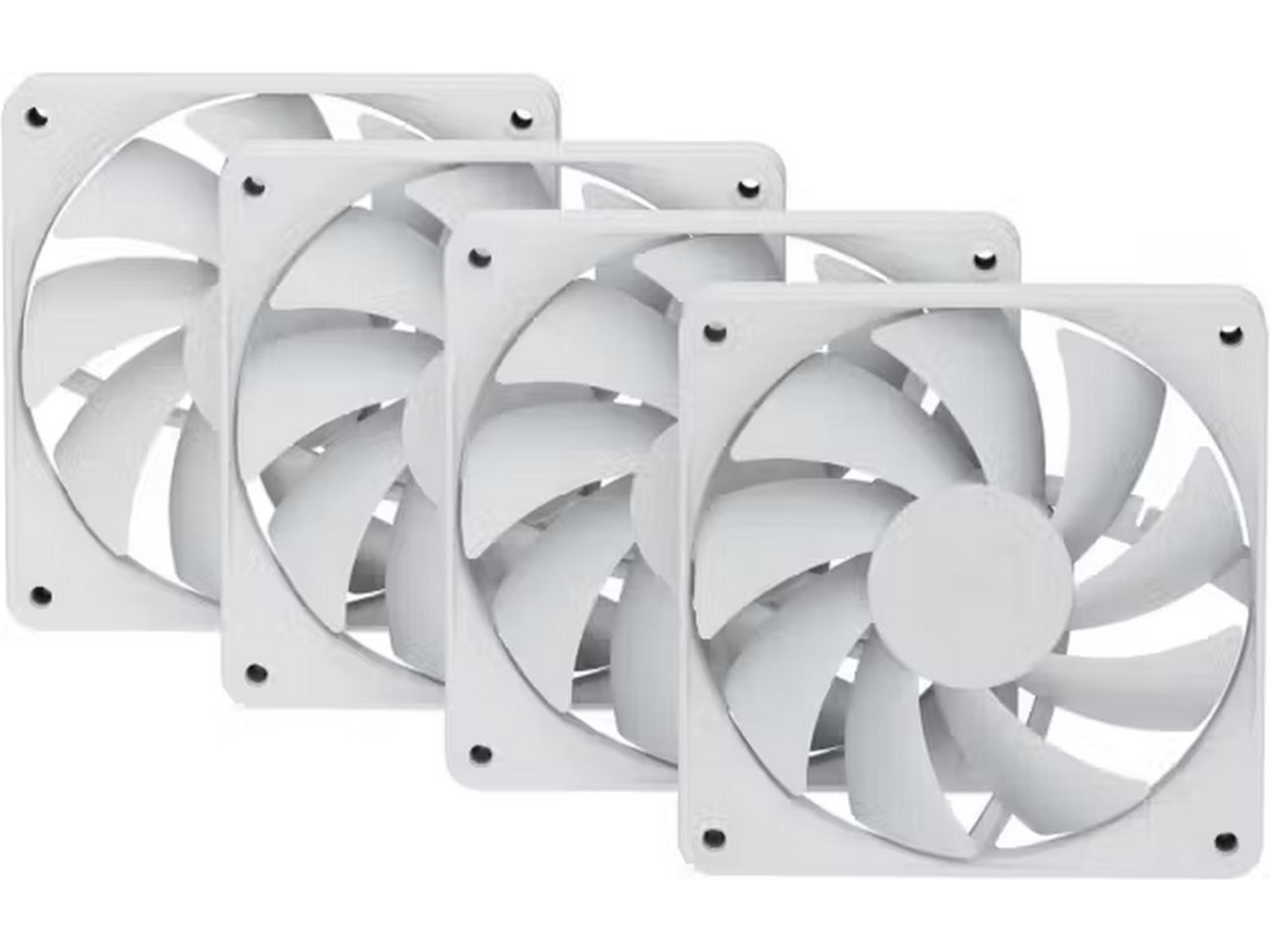 HYTE FA12 Ventilator 4pk (hvid) Blæsere