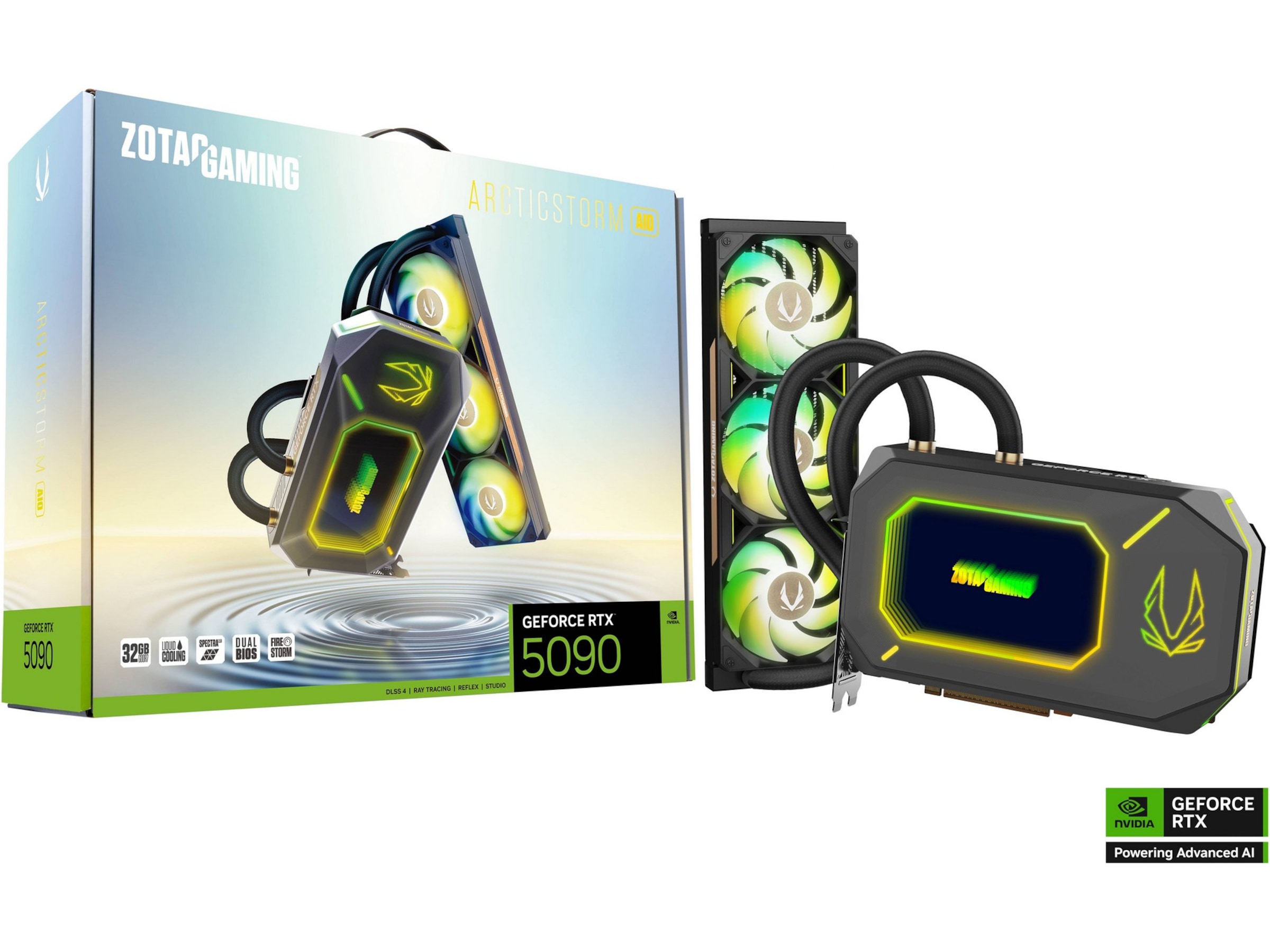 Zotac Gaming GeForce RTX 5090 Arcticstorm Grafikkort