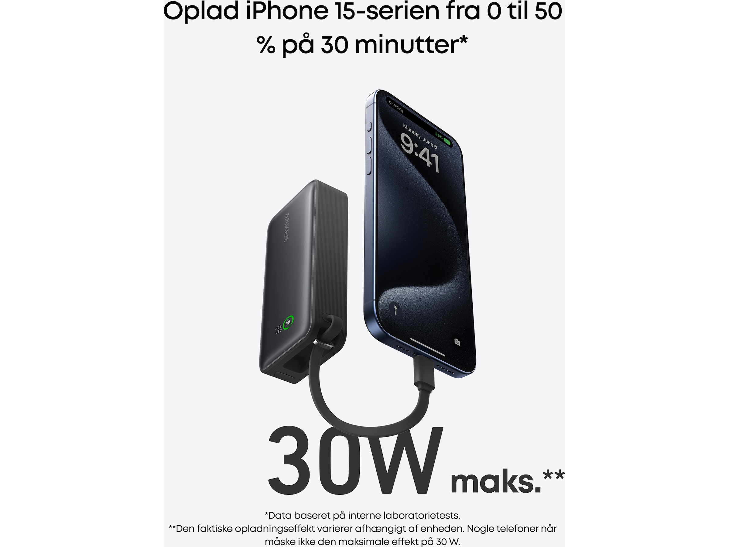 Anker 545 Nano Powerbank 10000mAh (svart) Powerbank