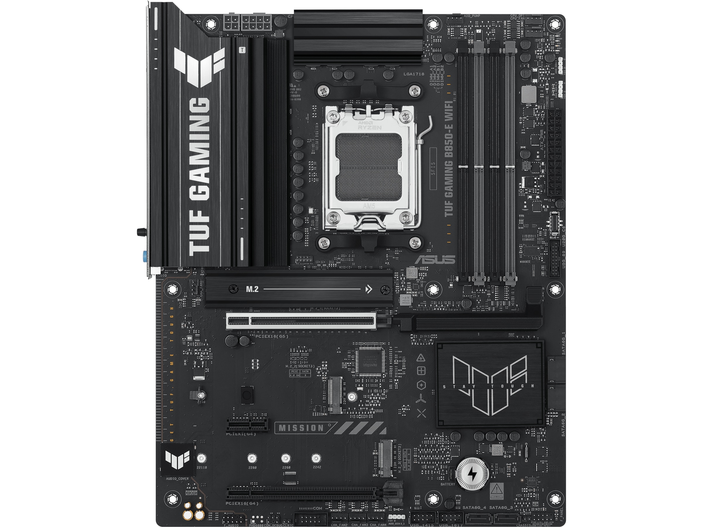 ASUS TUF GAMING B850-E WIFI bundkort AMD Socket