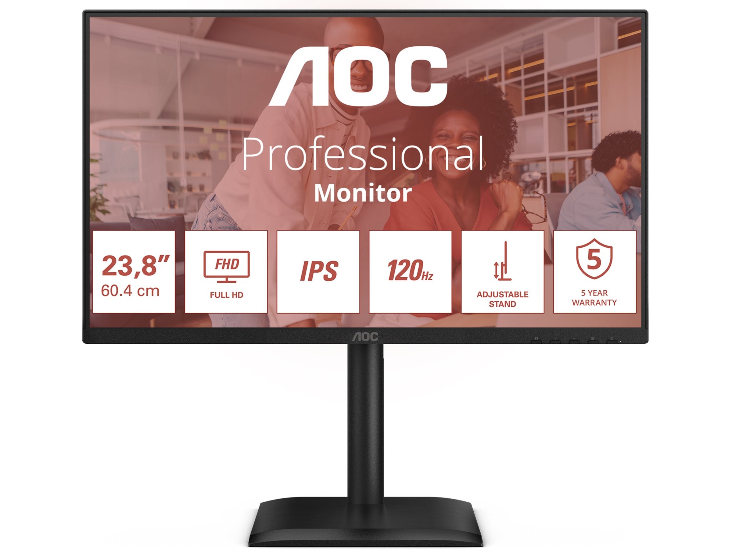 AOC 24" skärm 24E4U Skærme