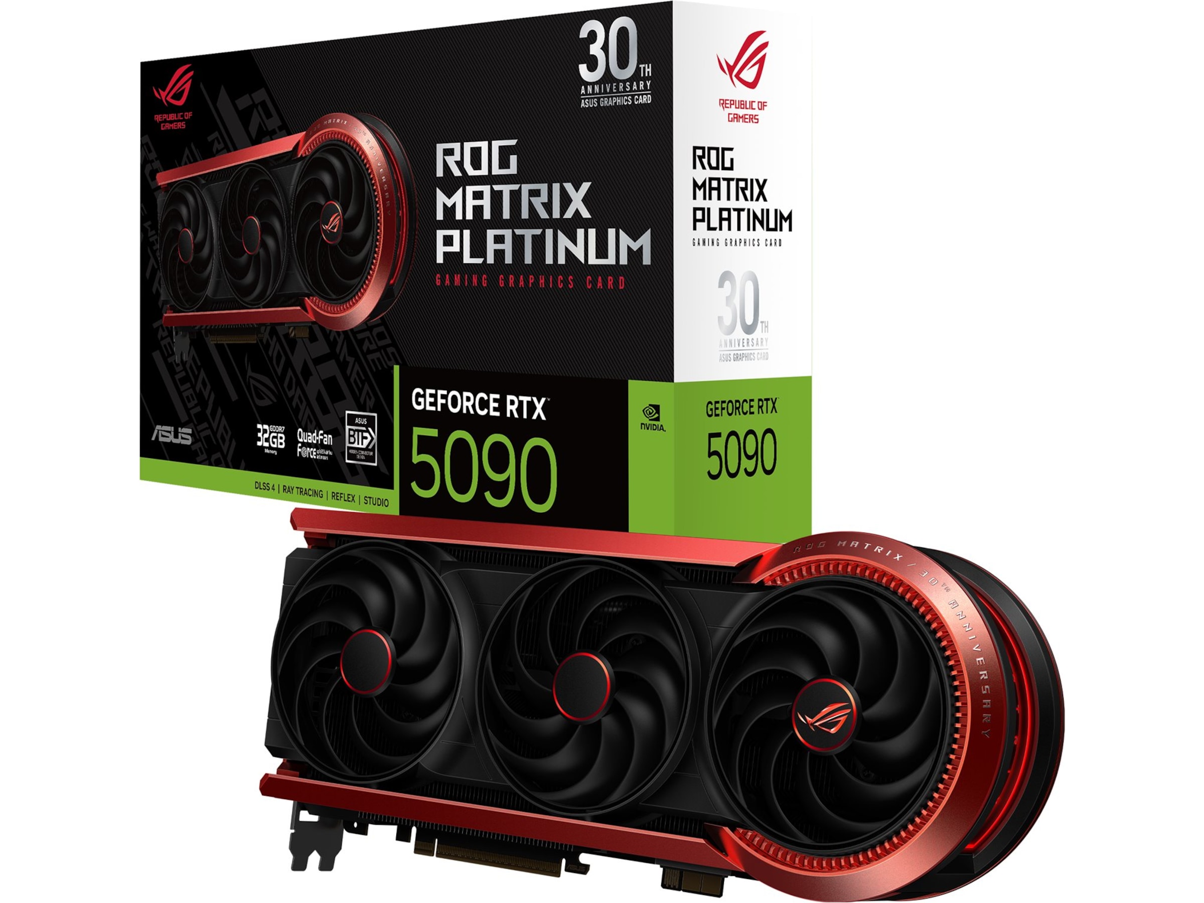 Asus ROG Matrix GeForce RTX 5090 30th Anniversary Edition Grafikkort
