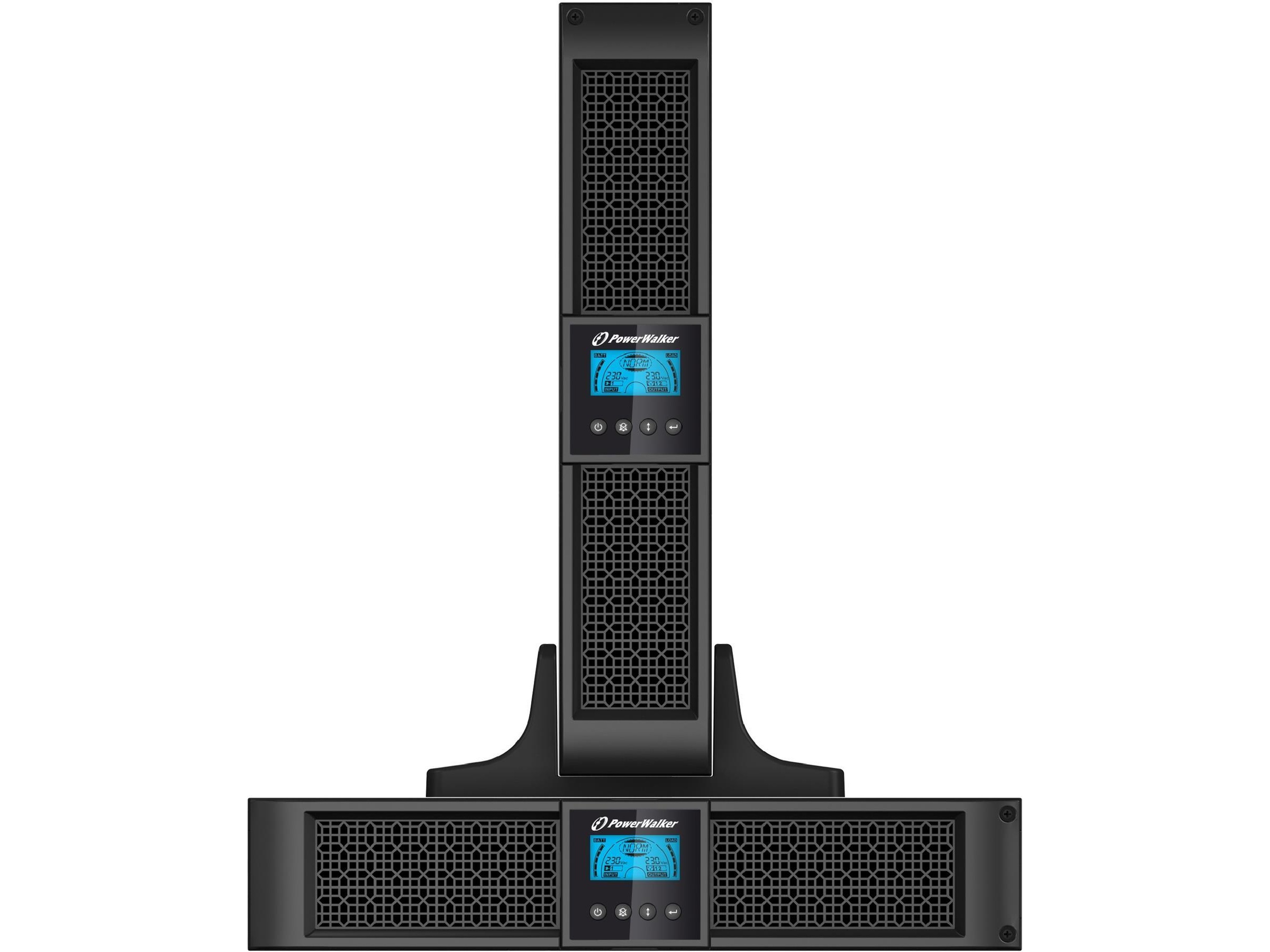 BlueWalker PW UPS VI 3000 RT HID UPS og UPS-batteri