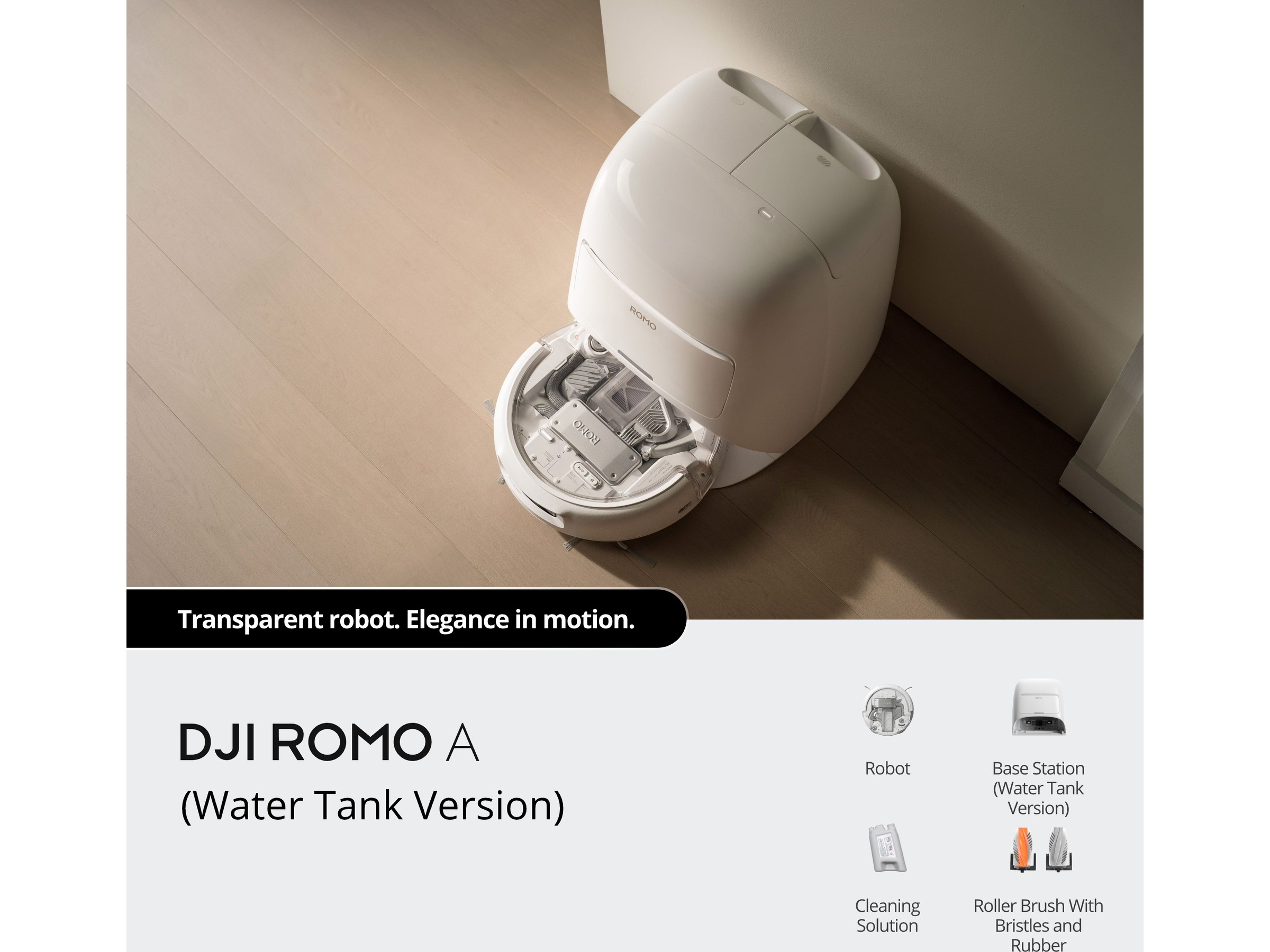DJI ROMO A Robotstøvsugere