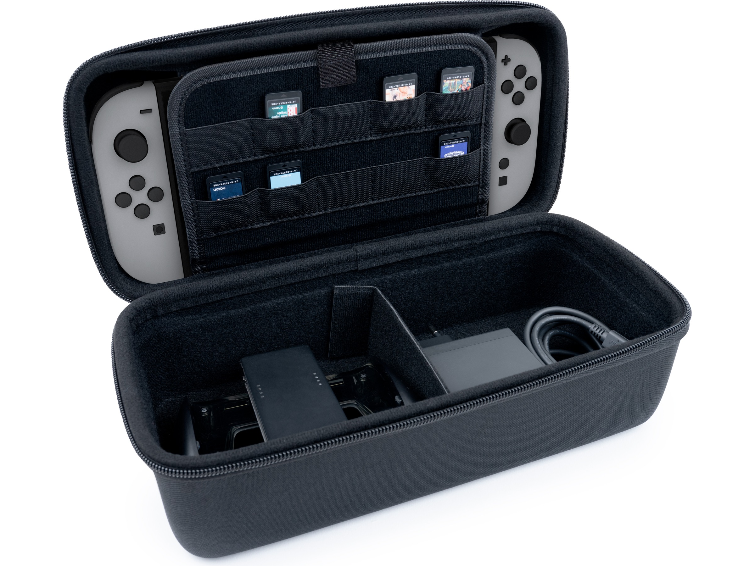 Nacon Hard Case Puch XL for Nintendo Switch 2 (sort) Tilbehør til spilkonsoller