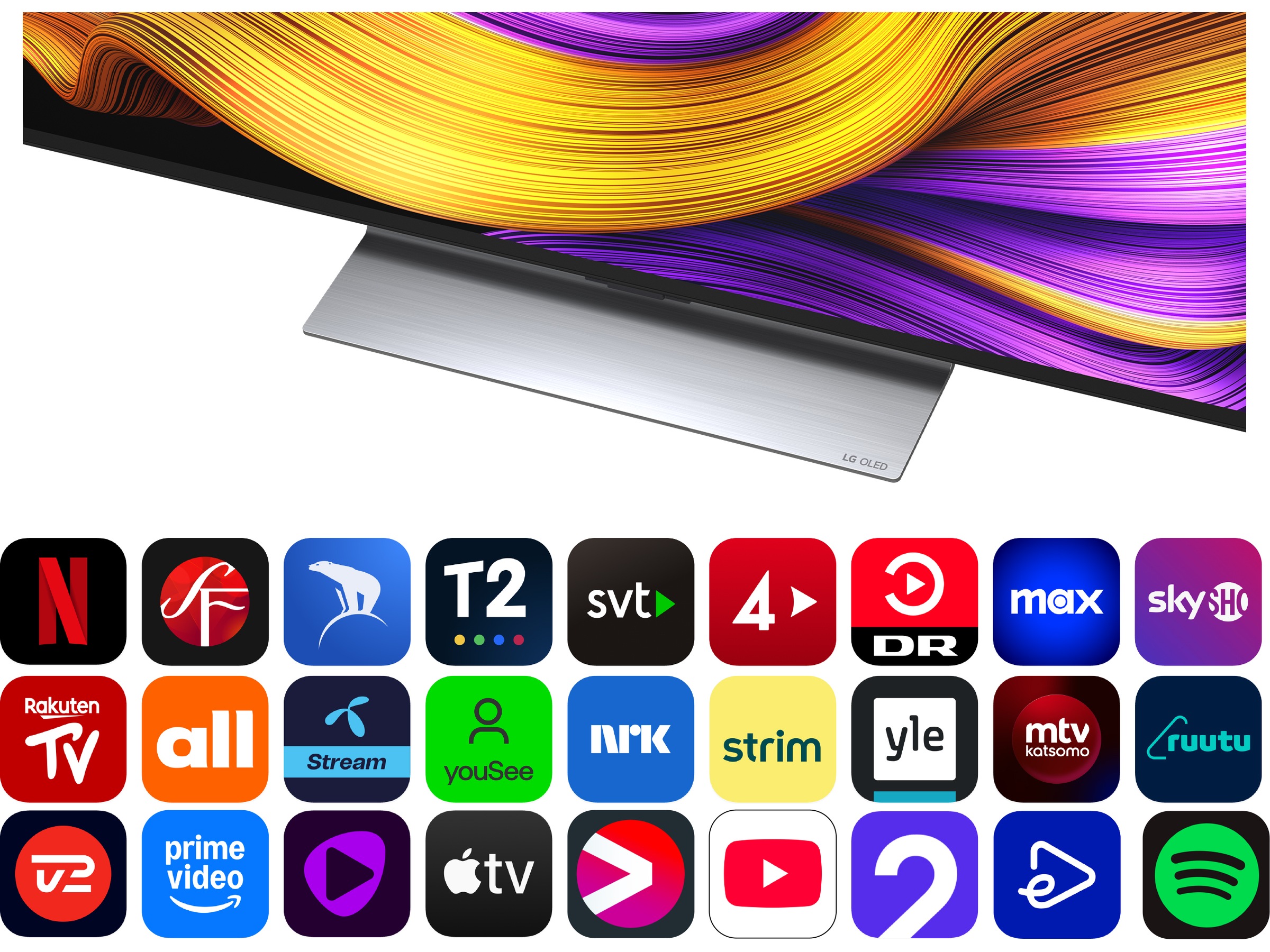 LG 48" G5 AI 4K OLED Smart TV (2025) 20 - 49 tommer TV