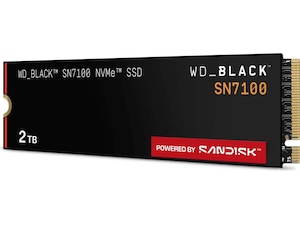 Sandisk WD Black SN7100 NVMe 2TB SSD - SSD M.2 | Komplett.dk