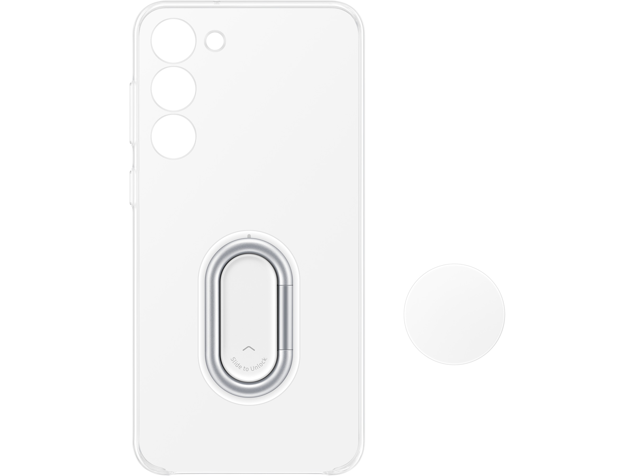 Galaxy S23+ Clear Gadget Case (gennemsigtig) Mobilcover