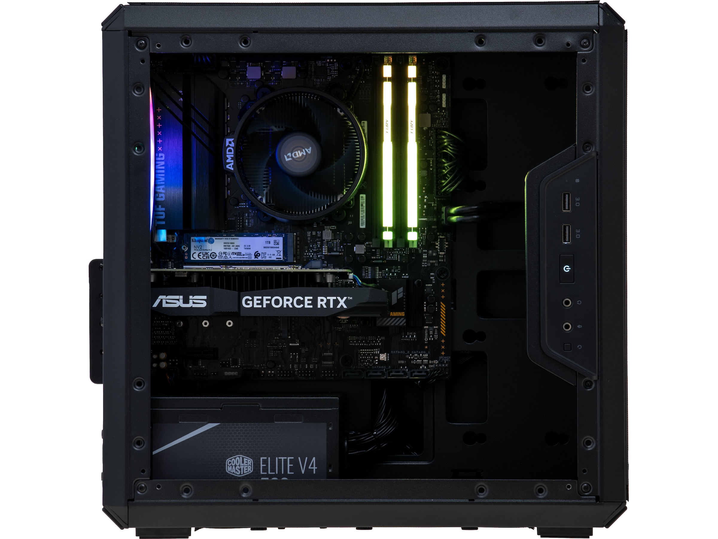 Komplett-PC Entry Plus Stationær Gaming PC