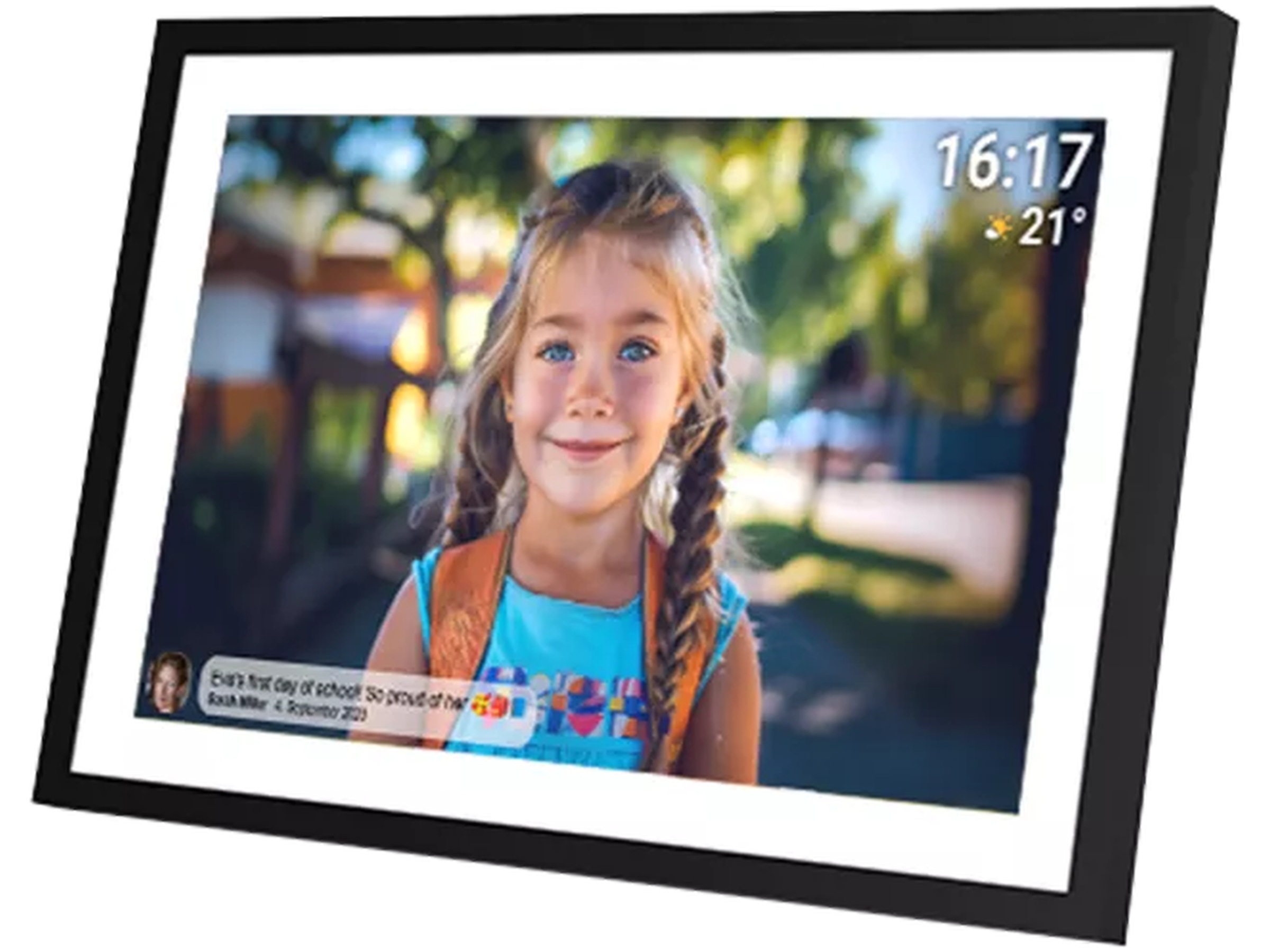Denver PFF-1516 15,6" digital fotoramme (sort/hvid) TV-rammer & tilbehør