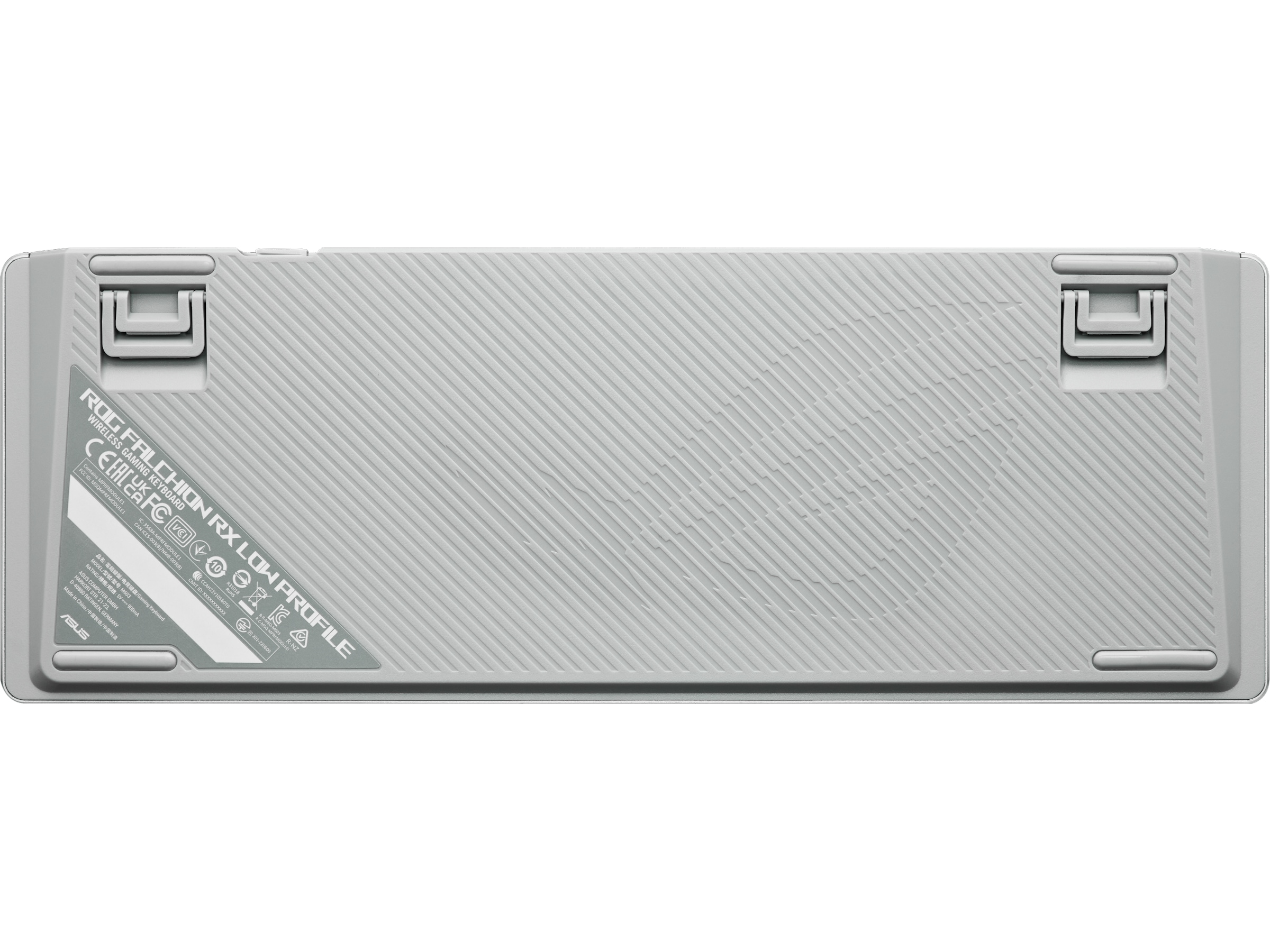 ASUS ROG Falchion RX Low Profile Optical trådløst gamingtastatur(hvid) Gamingkeyboard