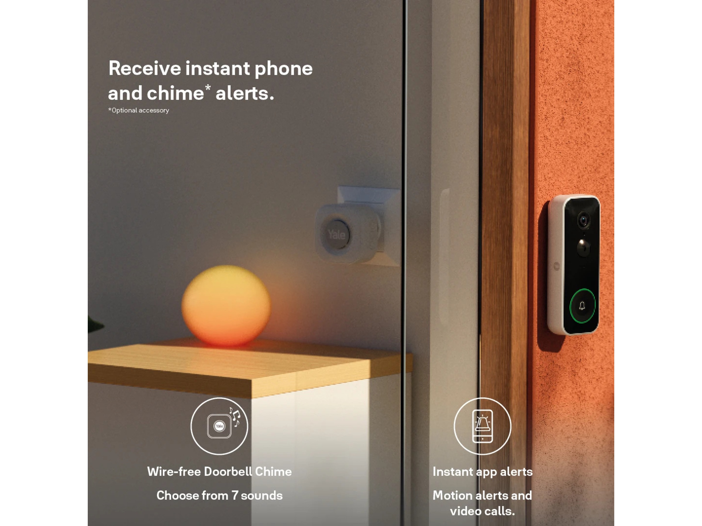 Yale ringeklokke Dørklokker