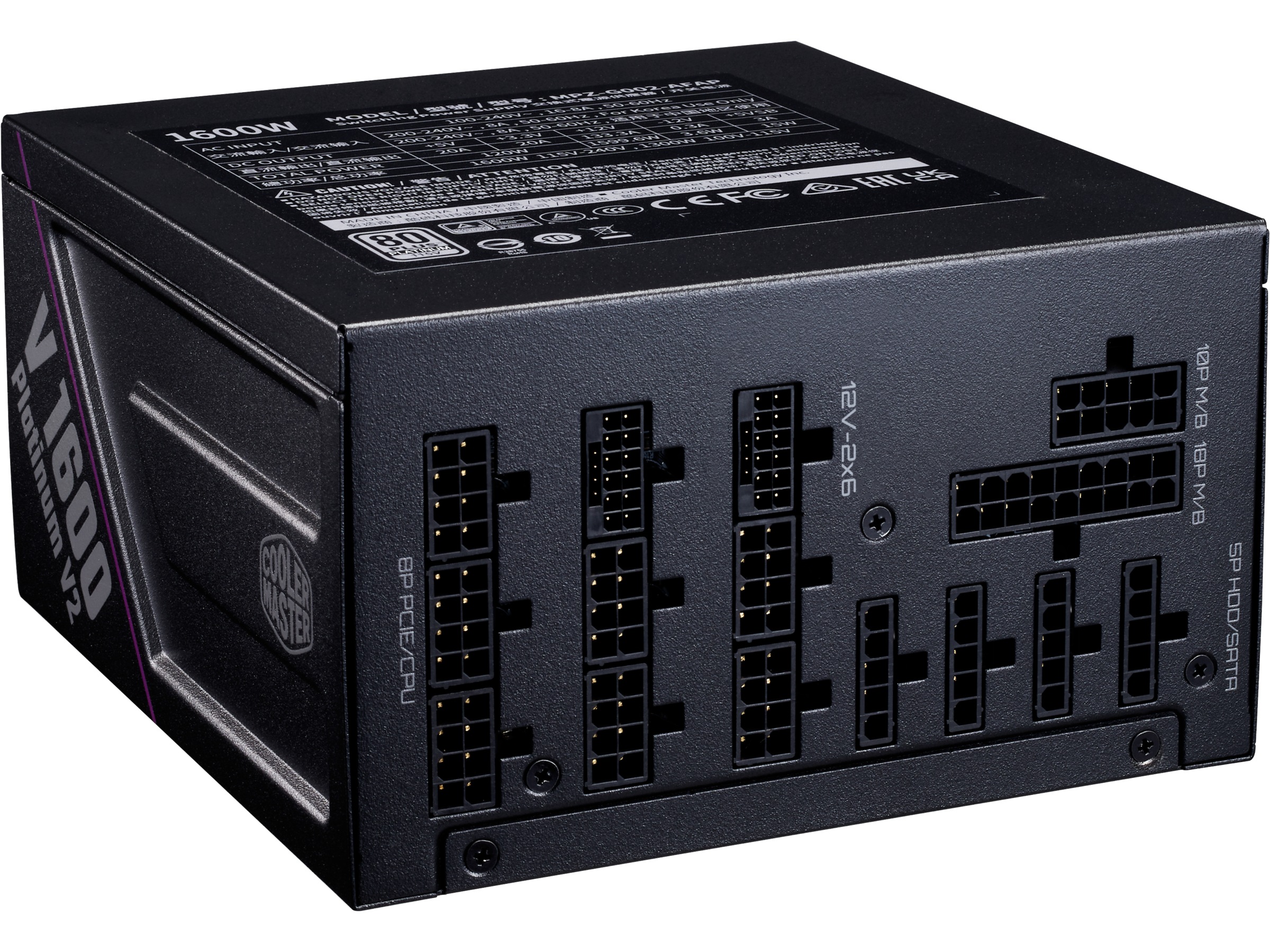 Cooler Master V Platinum V2 1600 PSU Strømforsyninger