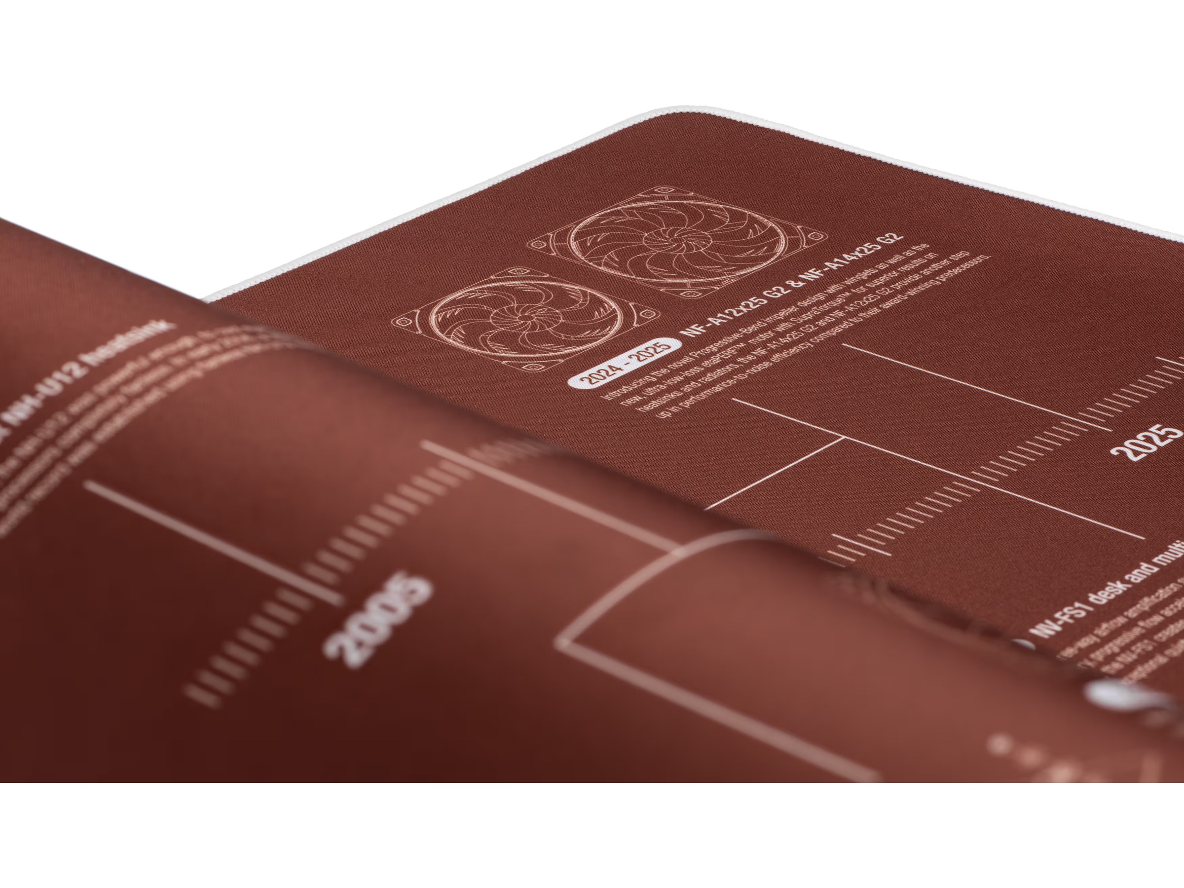 Noctua NP-DM3 20-års jubilæum skrivebordsmåtte Gamingmusemåtte