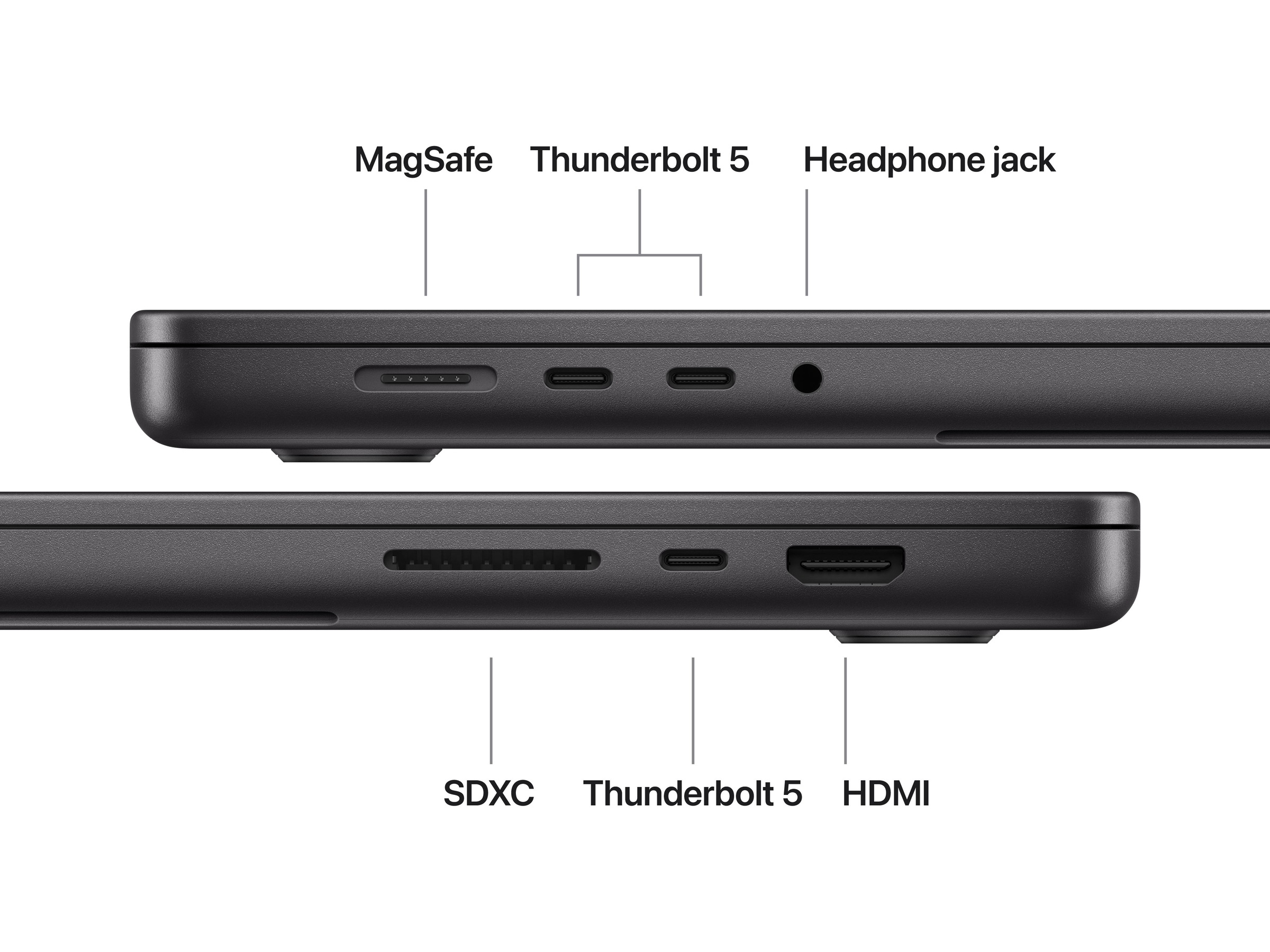 MacBook Pro 16 M5 Max (2026) 2TB (space black) PC - Bærbar / laptop