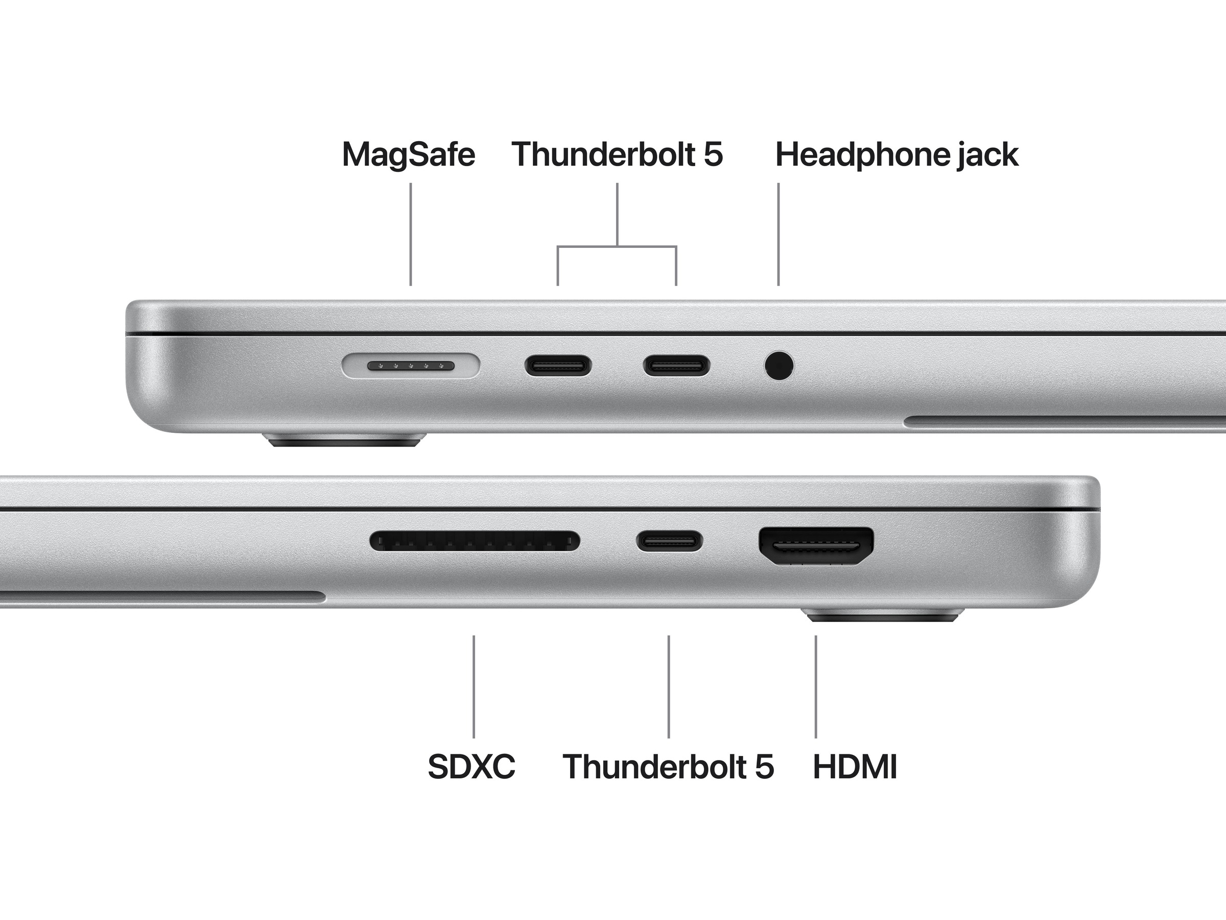 MacBook Pro 16 M5 Pro (2026) 1TB (sølv) PC - Bærbar / laptop