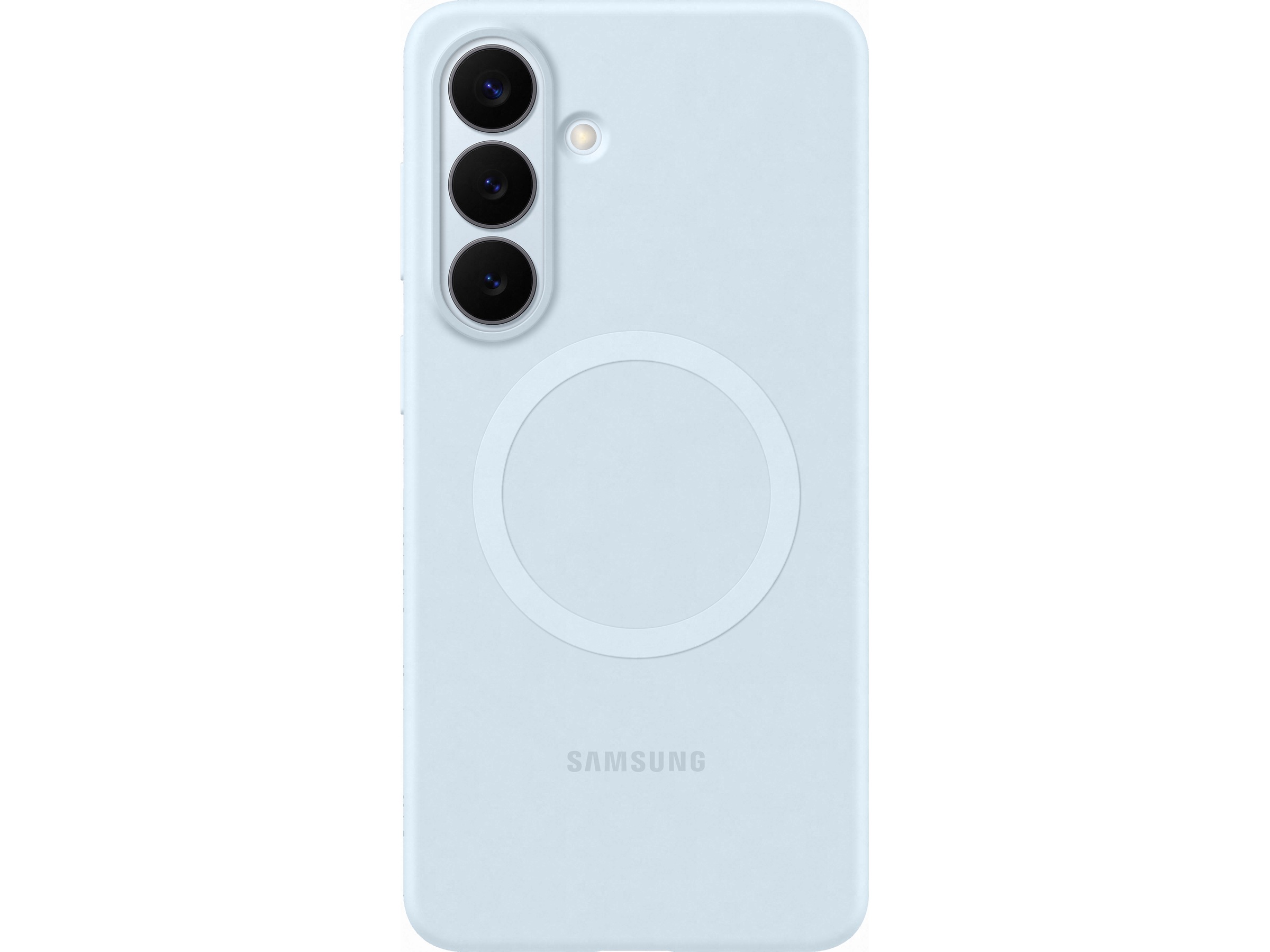 Samsung Galaxy S26+ Magnet silikone cover (light blue) Mobilcover