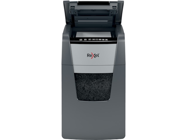 Rexel makulator Optimum AutoFeed+ 150X automatisk krydsklip P4 Makuleringsmaskiner