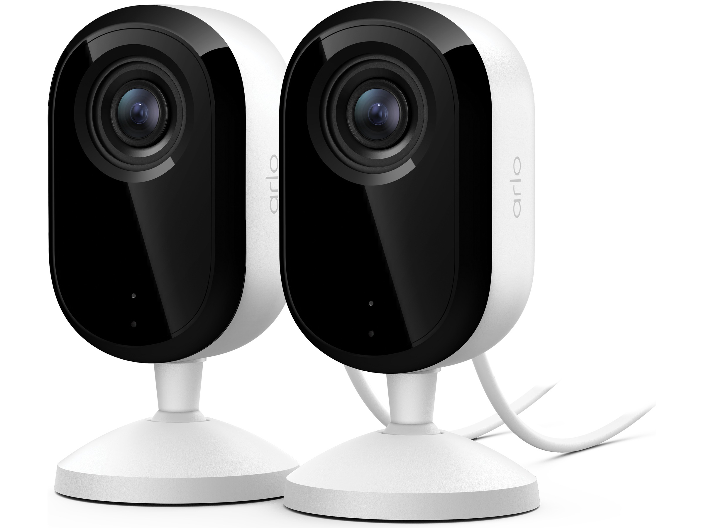 Arlo Essential 3 HD indendørs overvågningskamera 2-pack Overvågningskameraer