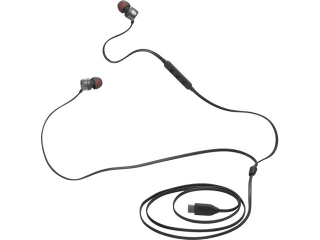 JBL Tune 310C kablede ørepropper, In-Ear (sort) In-ear høretelefoner