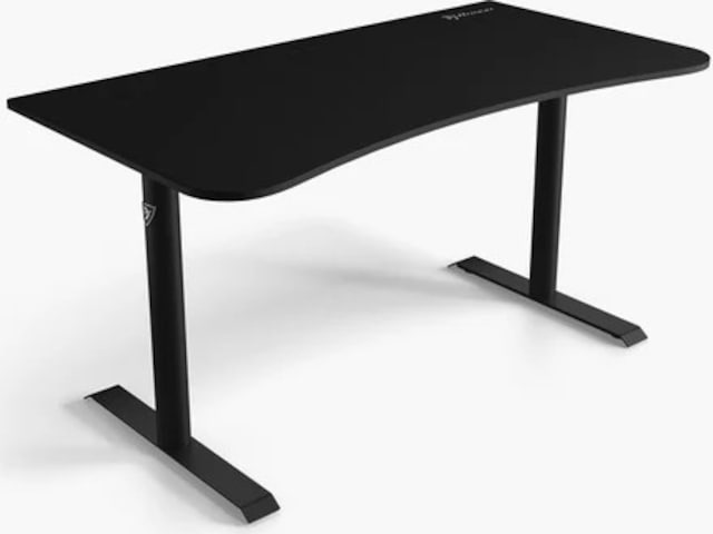 Arozzi Arena Medium Pure Black Gaming Desk Gamingdesk