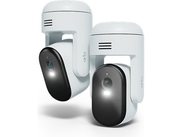 Arlo Essential 3 2K overvågningskamera 2-pak Overvågningskameraer