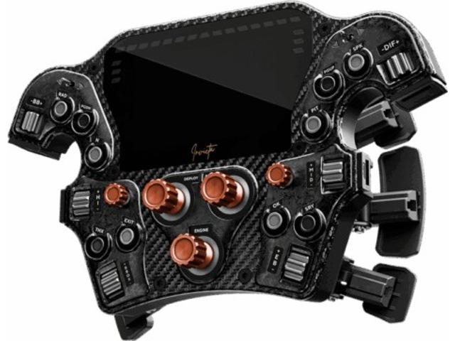 Asetek Racing Invicta Formula knapboks Rat og pedaler