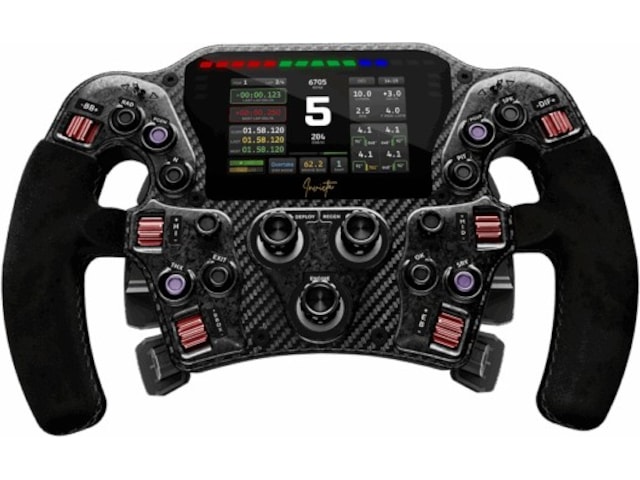 Asetek Racing Invicta Formula knapboks Rat og pedaler