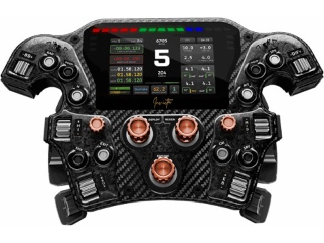 Asetek Racing Invicta Formula knapboks Rat og pedaler