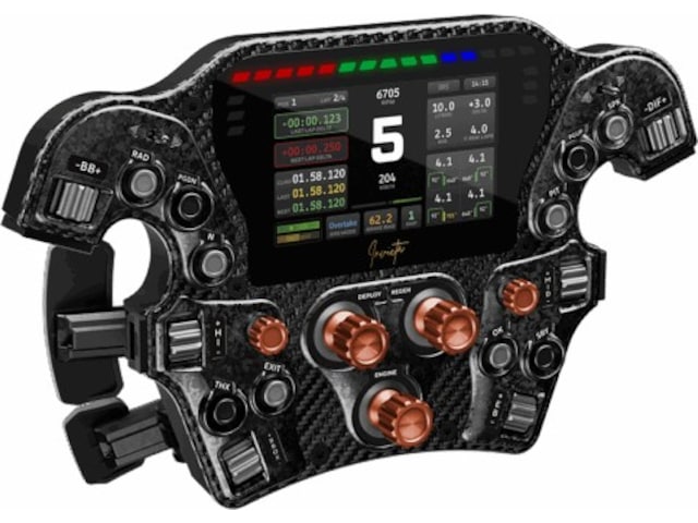 Asetek Racing Invicta Formula knapboks Rat og pedaler