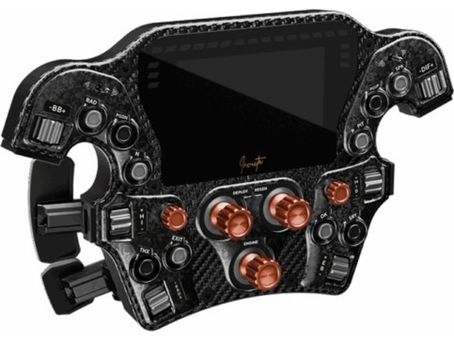 Asetek Racing Invicta Formula knapboks Rat og pedaler