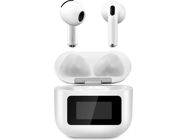 Andersson TWP-D2500 trådlösa hörlurar (vita) In-ear høretelefoner