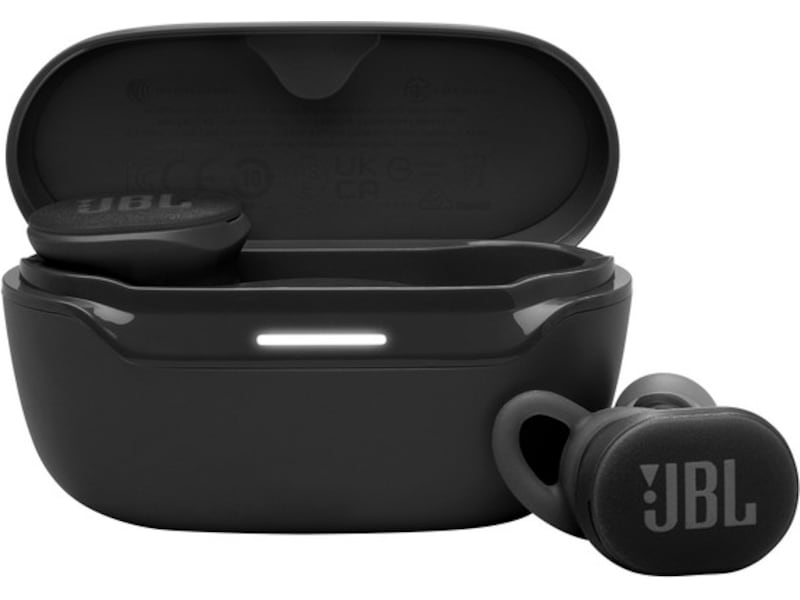 JBL Endurance race 2 trådløse sportshøretelefoner med ANC sort. Smart ambien In-ear høretelefoner