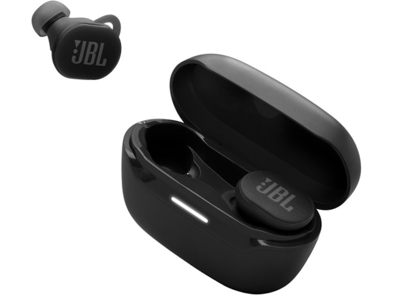 JBL Endurance race 2 trådløse sportshøretelefoner med ANC sort. Smart ambien In-ear høretelefoner