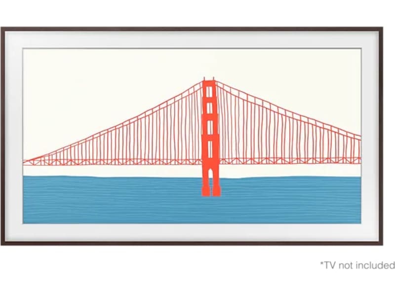 Samsung 50" ramme til The Frame (2021-2025, brun) TV-rammer & tilbehør