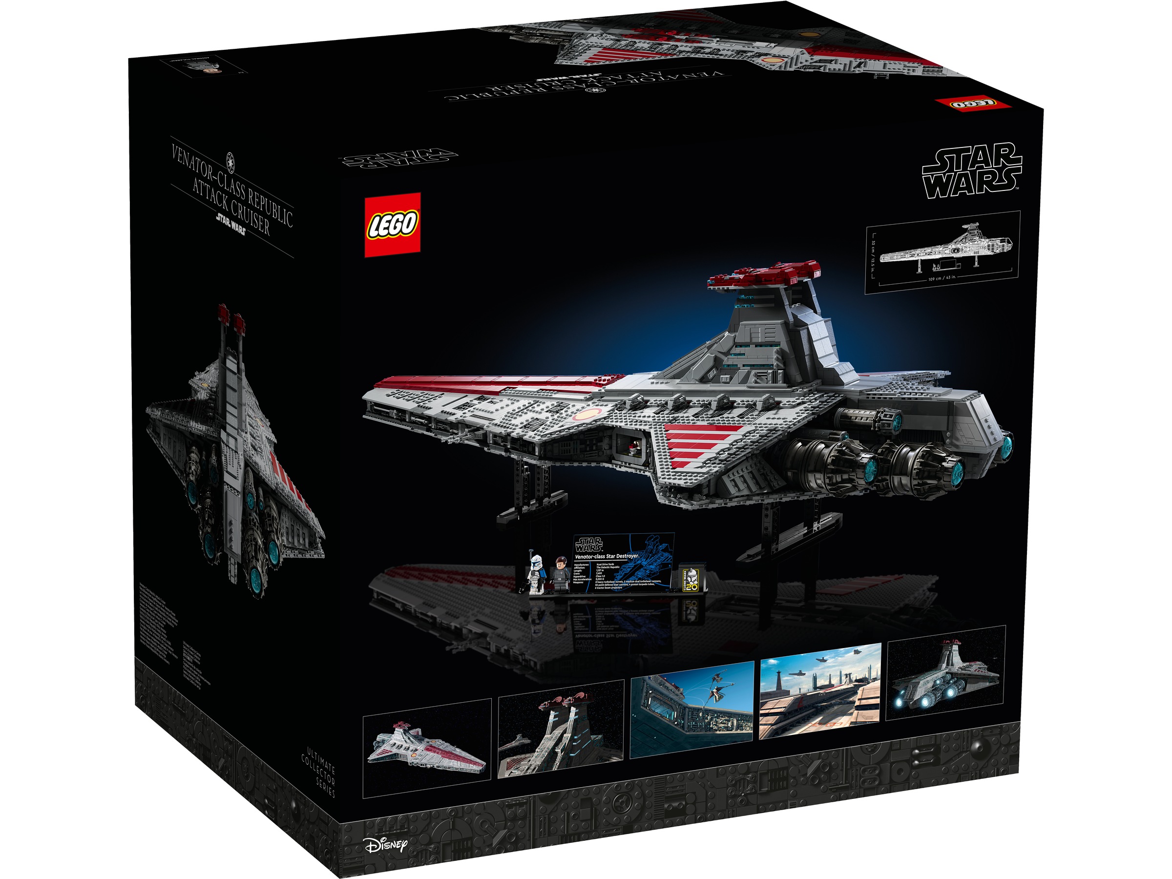 LEGO Star Wars Venator-Class Republic Attack Cruiser 75367 LEGO