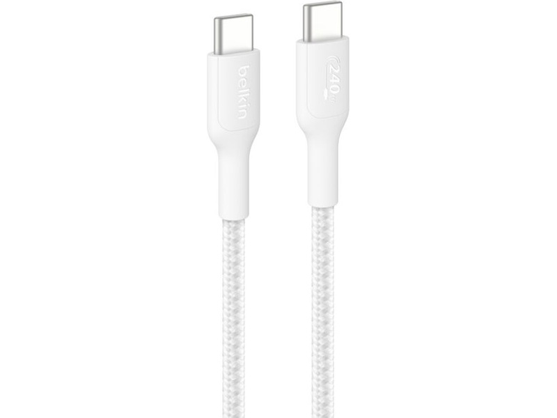 Belkin vægoplader 67W dobbelt USB-C PD GaN (hvid) Mobilopladere