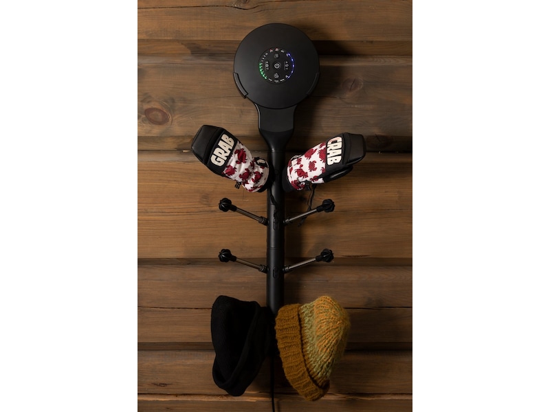 Hedgehog Wall tørrestativ (sort) Skotørrere