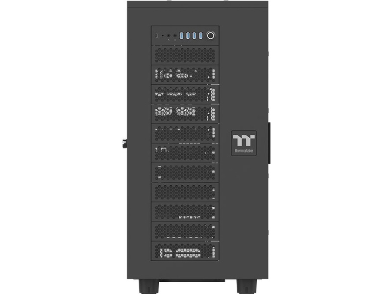 Thermaltake AX700 TG Super Tower (sort) Big Tower