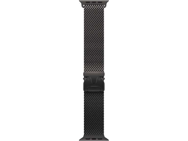 Apple Watch 49mm titanium Milanese Loop (sort) Rem