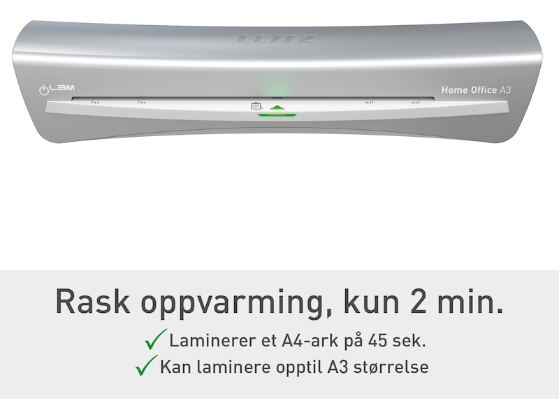 Leitz Lamineringsmaskine iLAM HOME Office A3 Lamineringsmaskiner