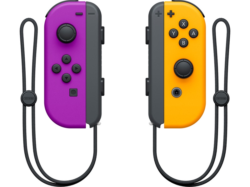 Nintendo Switch Joy-Con (Neon Purple/Neon Orange) Tilbehør til spilkonsoller