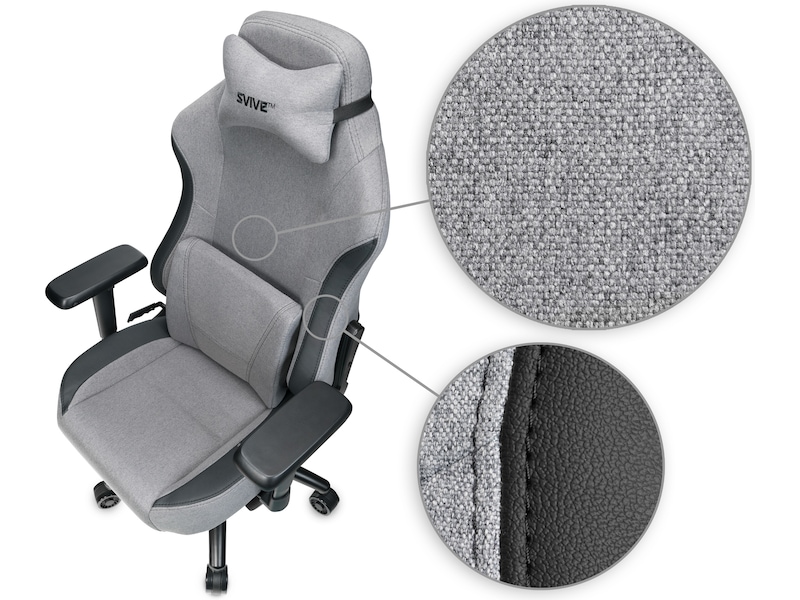 Svive Gemini gamingstol (mørk grå) Gamingstole