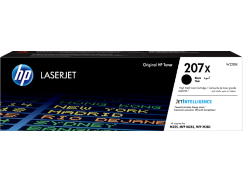 HP Toner 207X Sort Laser Toner