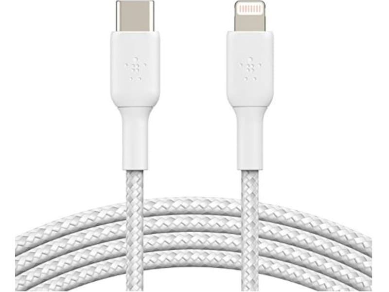 Belkin USB-C til Lightning kabel 2m (hvid) USB-kabler
