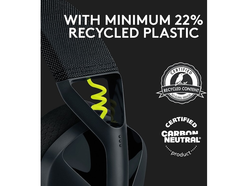 Logitech G435 LIGHTSPEED Trådløst Gaming Headset (sort) Gamingheadset