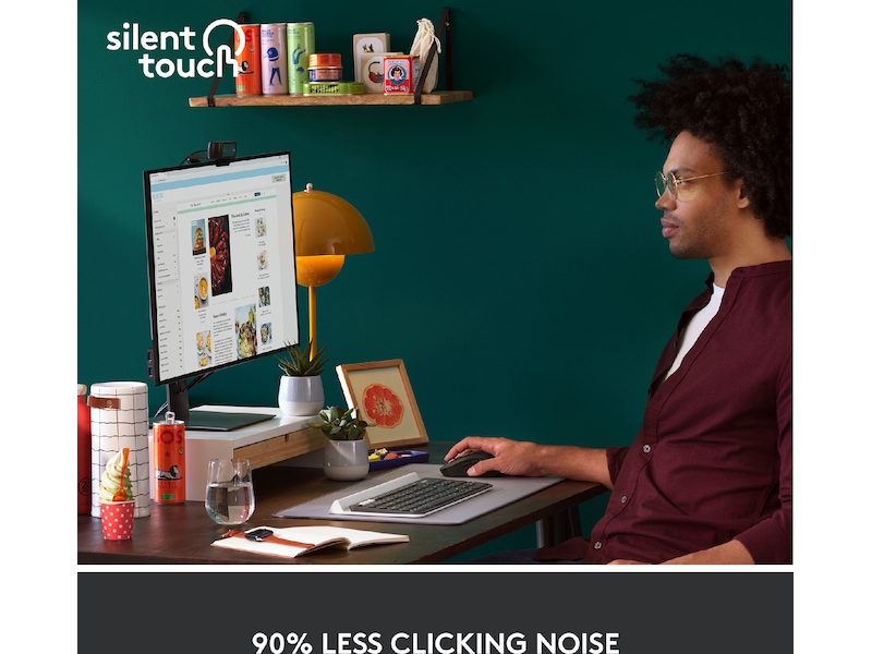 Logitech Signature M650 Large  trådløs mus grafitgrå Mus