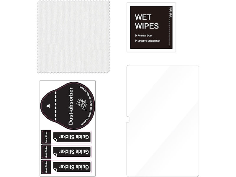 iiglo Galaxy Tab A8 10,5" Clear Glass Skærmbeskytter Skærmbeskyttelse tablet