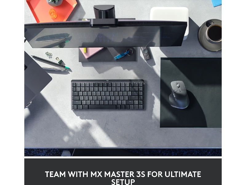 Logitech MX Mechanical Mini Minimalist Linear (graphite) Keyboards